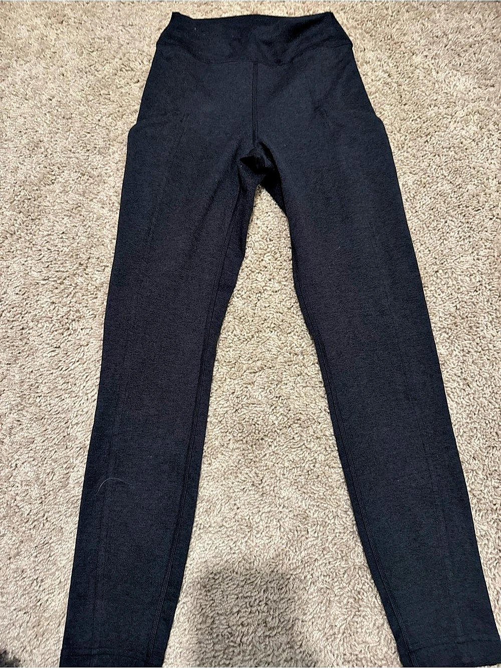 lululemon Wunder Under Black Leggings Size 4